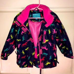 Kids horse insulated jacket 3-4T